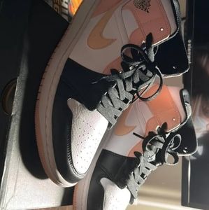 Pink retro jordan 1s